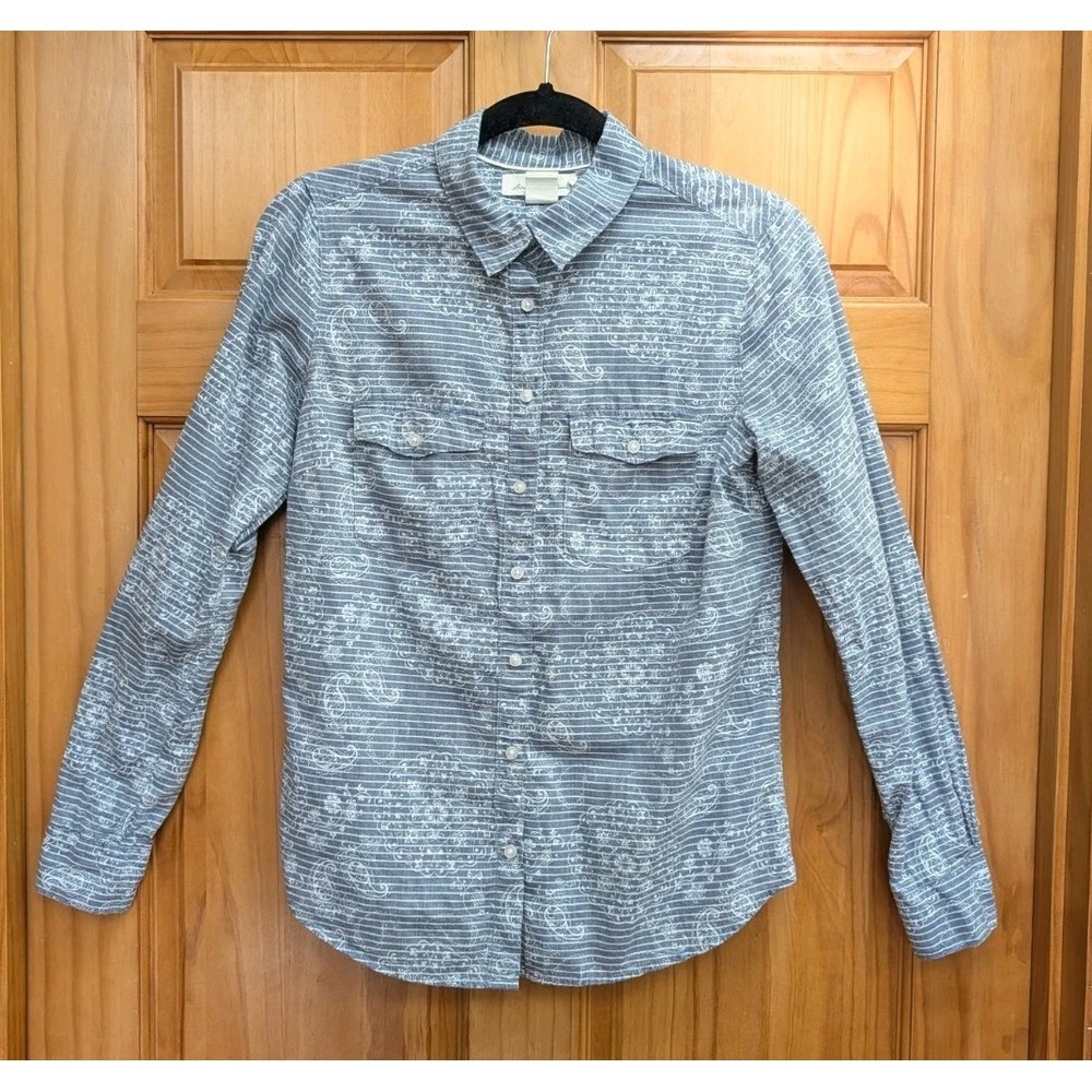L.O.G.G. Label of Graded Goods Women's Size 6 Shirt Top Button-Down Front